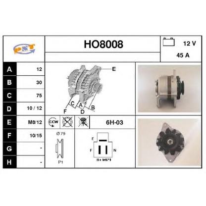 Фото Генератор SNRA HO8008