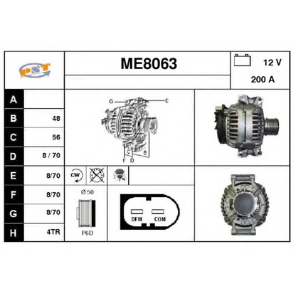 Photo Alternator SNRA ME8063