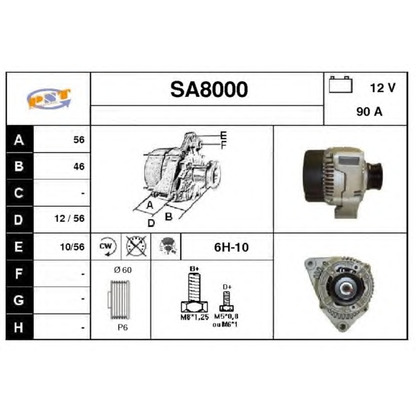 Foto Generator SNRA SA8000