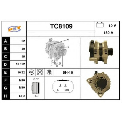 Foto Alternatore SNRA TC8109