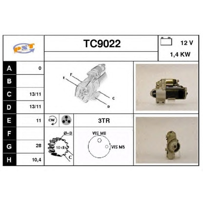 Foto Starter SNRA TC9022