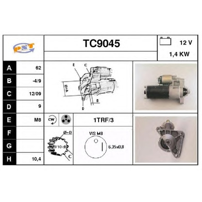 Фото Стартер SNRA TC9045