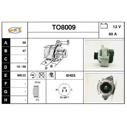 Фото Генератор SNRA TO8009