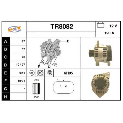 Photo Alternateur SNRA TR8082