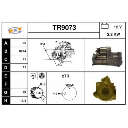 Фото Стартер SNRA TR9073