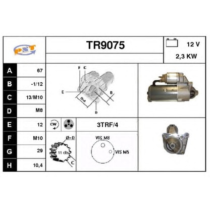 Zdjęcie Rozrusznik SNRA TR9075