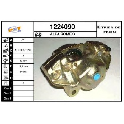 Photo Brake Caliper SNRA 1224090