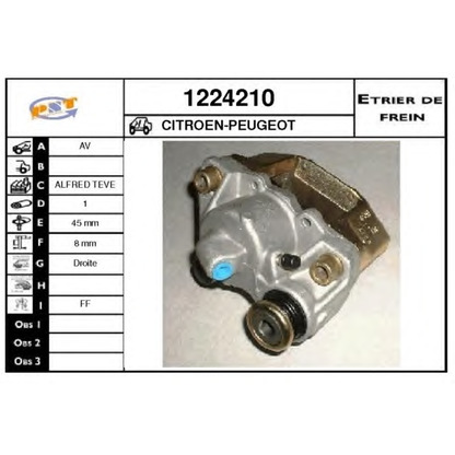 Photo Brake Caliper SNRA 1224210