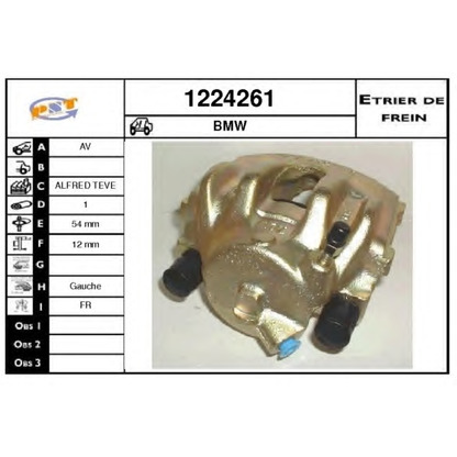 Photo Brake Caliper SNRA 1224261