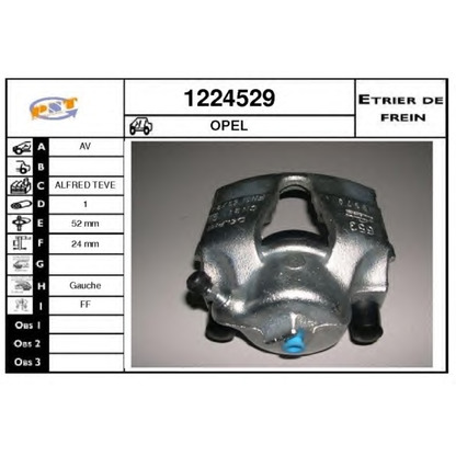 Photo Brake Caliper SNRA 1224529