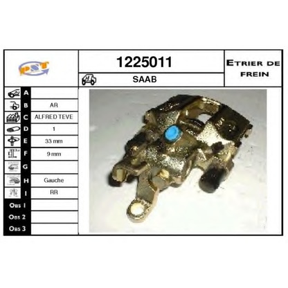 Photo Brake Caliper SNRA 1225011