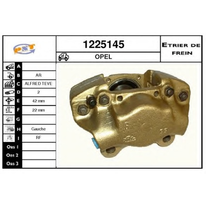 Foto Pinza de freno SNRA 1225145