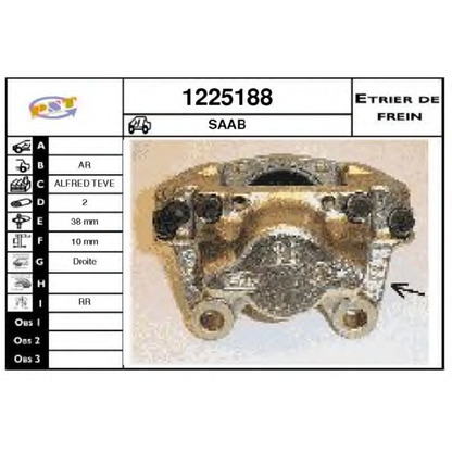 Photo Brake Caliper SNRA 1225188