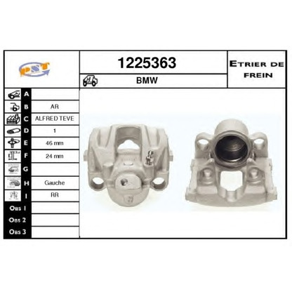 Photo Brake Caliper SNRA 1225363