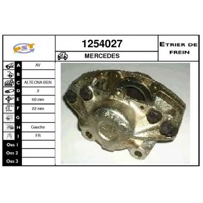 Photo Brake Caliper SNRA 1254027