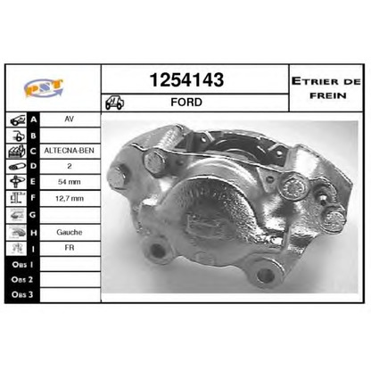 Photo Brake Caliper SNRA 1254143