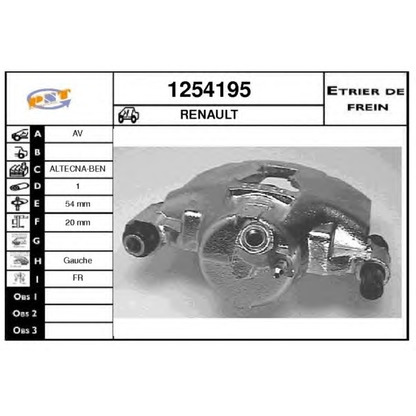 Photo Brake Caliper SNRA 1254195