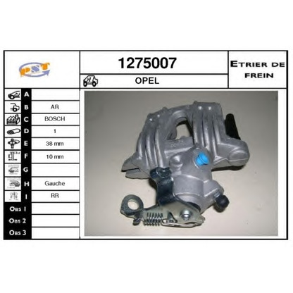 Photo Brake Caliper SNRA 1275007