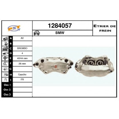 Photo Brake Caliper SNRA 1284057