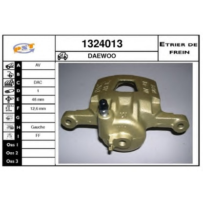 Photo Brake Caliper SNRA 1324013