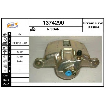 Photo Brake Caliper SNRA 1374290