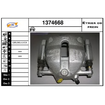 Photo Brake Caliper SNRA 1374668