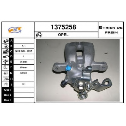 Photo Brake Caliper SNRA 1375258