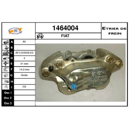 Photo Brake Caliper SNRA 1464004