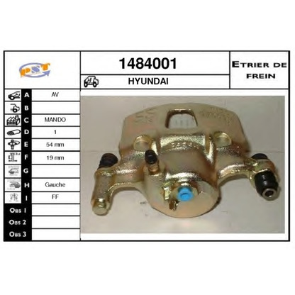 Photo Brake Caliper SNRA 1484001