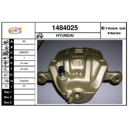 Photo Brake Caliper SNRA 1484025