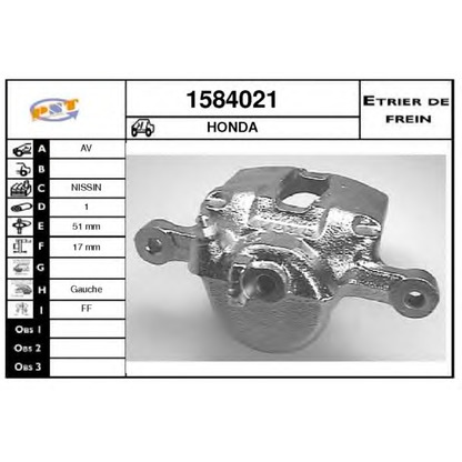 Foto Pinza freno SNRA 1584021