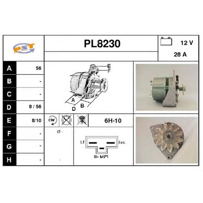 Foto Alternatore SNRA PL8230