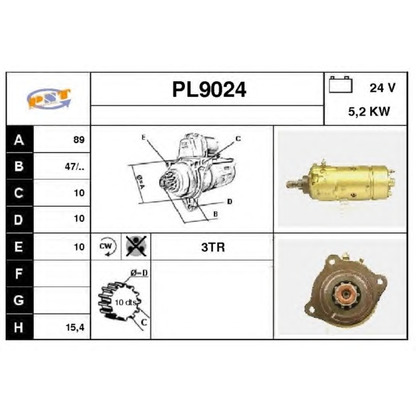 Foto Motorino d'avviamento SNRA PL9024