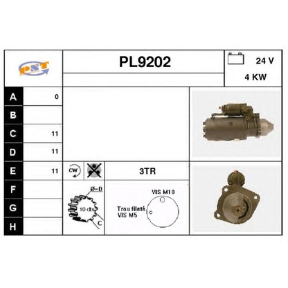 Foto Motorino d'avviamento SNRA PL9202