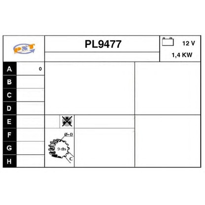 Foto Motorino d'avviamento SNRA PL9477