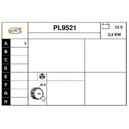 Foto Motorino d'avviamento SNRA PL9521