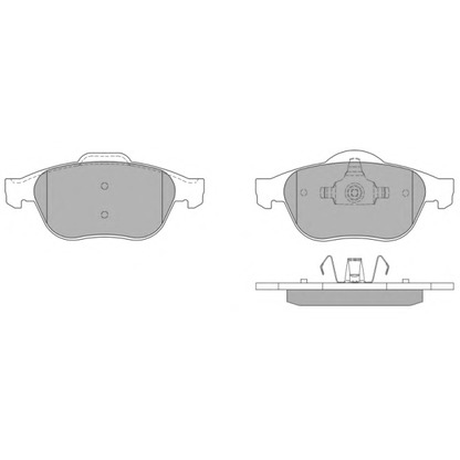 Photo Brake Pad Set, disc brake FREMAX FBP1530