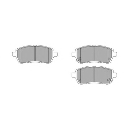 Photo Brake Pad Set, disc brake FREMAX FBP1645