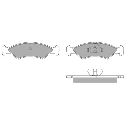 Foto Kit pastiglie freno, Freno a disco FREMAX FBP0459