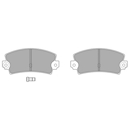 Photo Brake Pad Set, disc brake FREMAX FBP0566