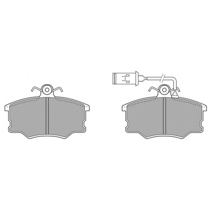 Photo Brake Pad Set, disc brake FREMAX FBP0581