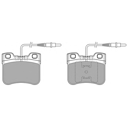 Photo Kit de plaquettes de frein, frein à disque FREMAX FBP0764