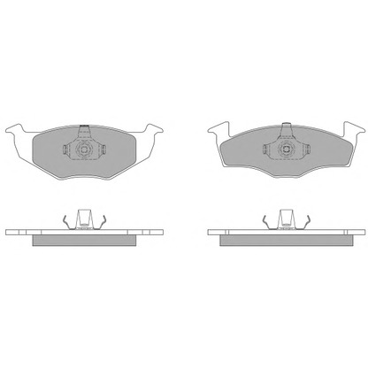 Photo Brake Pad Set, disc brake FREMAX FBP098401