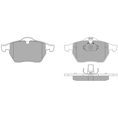 Photo Brake Pad Set, disc brake FREMAX FBP0998