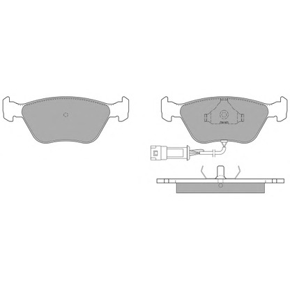 Foto Kit pastiglie freno, Freno a disco FREMAX FBP102801