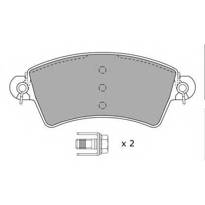 Foto Kit pastiglie freno, Freno a disco FREMAX FBP1169