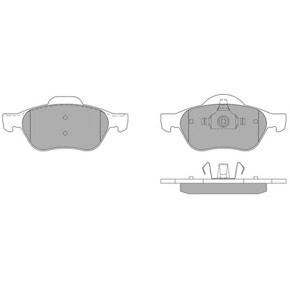 Photo Brake Pad Set, disc brake FREMAX FBP1251