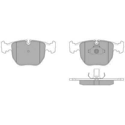 Photo Brake Pad Set, disc brake FREMAX FBP1332