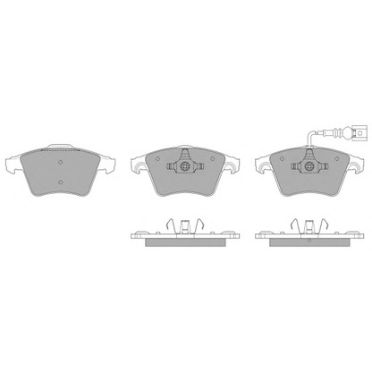 Photo Brake Pad Set, disc brake FREMAX FBP1366