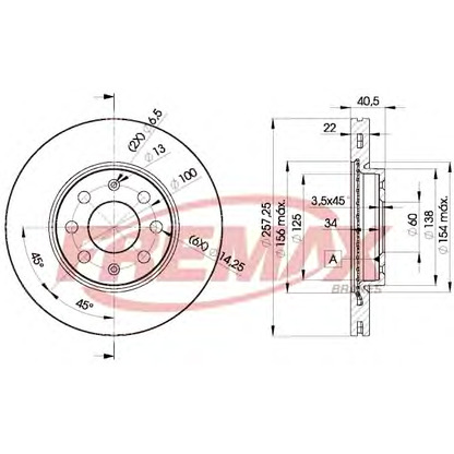 Foto Disco de freno FREMAX BD0920